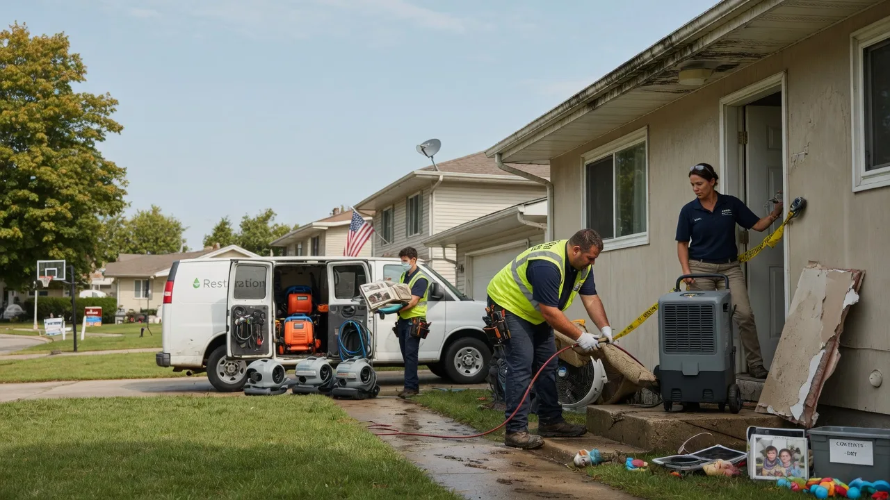 Water Damage Restoration in Rockford, IA near me